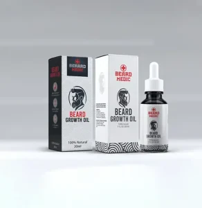 Custom Beard Oil Packaging Boxes