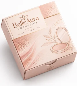Custom Compact Blush Packaging Boxes