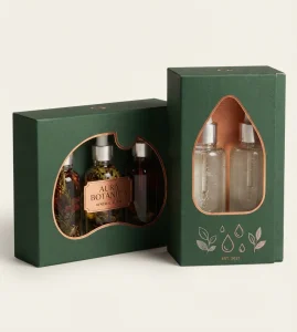 Custom Bottle Window Packaging Boxes