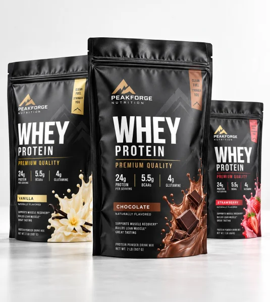 Custom Protein Powder Packaging