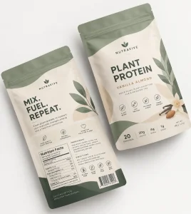 Custom Protein Powder Packaging