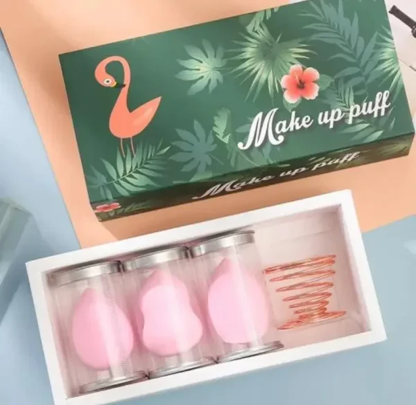 Custom Cosmetic Puff Packaging Boxes