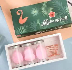 Custom Cosmetic Puff Packaging Boxes