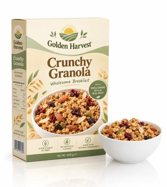 Custom Breakfast Cereal Boxes