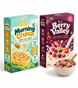Custom Breakfast Cereal Boxes