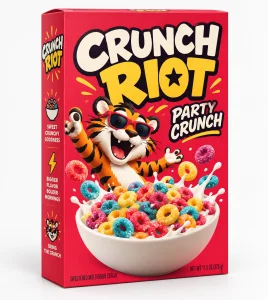 Custom Breakfast Cereal Boxes