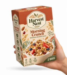 Custom Breakfast Cereal Boxes