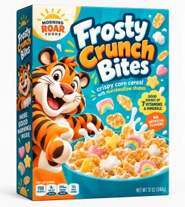 Custom Breakfast Cereal Boxes