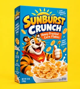 Custom Mini Cereal Boxes