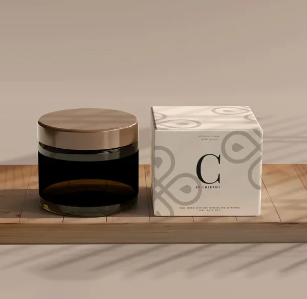 Custom Cream Packaging Boxes