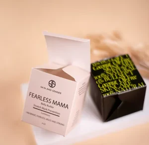 Custom Cream Packaging Boxes