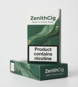 Custom Empty Paper Flip Top Cigarette Boxes