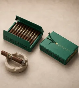 Custom Flip Top Cigar Paper Boxes