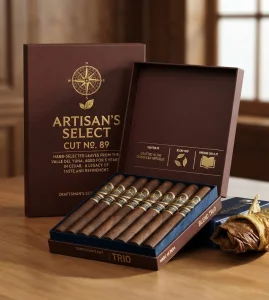 Custom Flip Top Cigar Paper Boxes