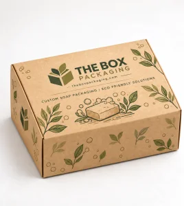 Custom Kraft Soap Boxes