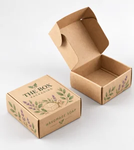 Custom Kraft Soap Boxes