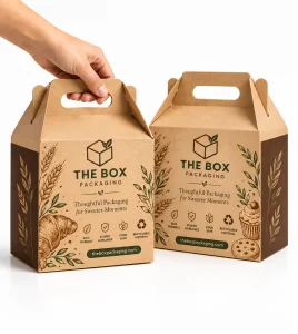 Custom Kraft Gable Boxes