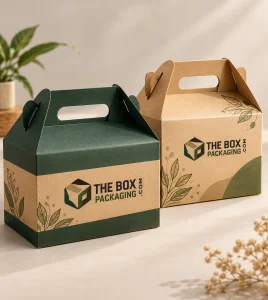 Custom Kraft Gable Boxes