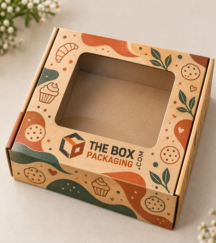 Custom Kraft Window Boxes