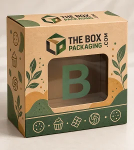 Custom Kraft Window Boxes