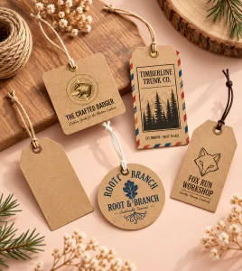 Custom Kraft Hang Tags