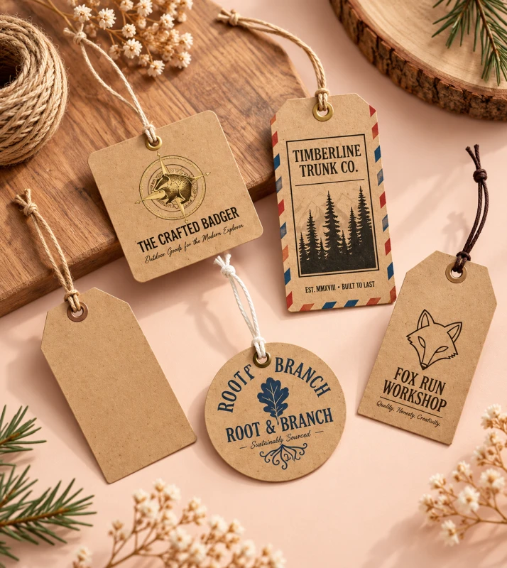 Custom Kraft Hang Tags