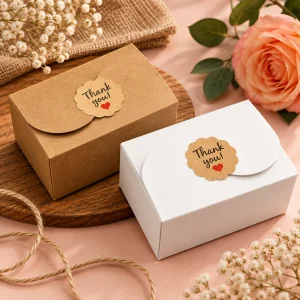 Custom Kraft White Boxes
