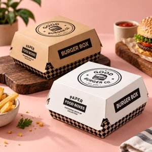 Custom Kraft White Boxes