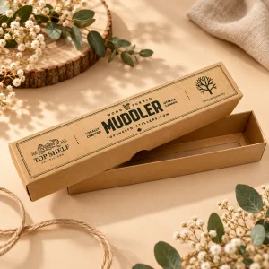 Custom Kraft Lid and Tray Boxes