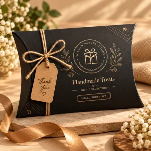 Custom Kraft Pillow Boxes