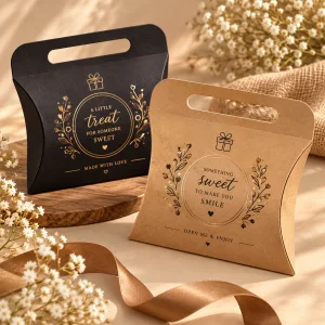 Custom Kraft Pillow Boxes