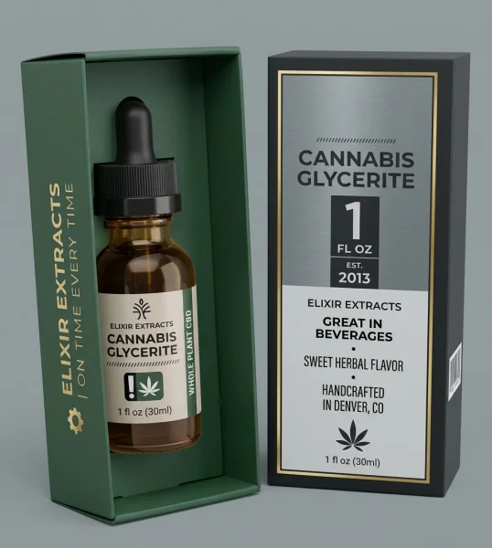 Custom Cannabis Tinctures Packaging Boxes