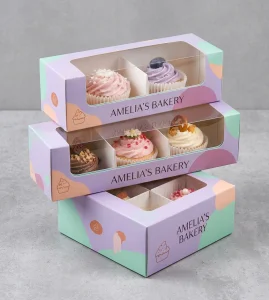 Custom Bakery Boxes With Dividers