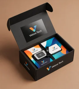 Custom Black Mailer Packaging Boxes