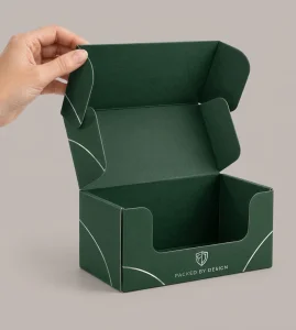 Custom Black Tuck Boxes