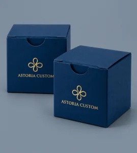 Custom Black Tuck Boxes