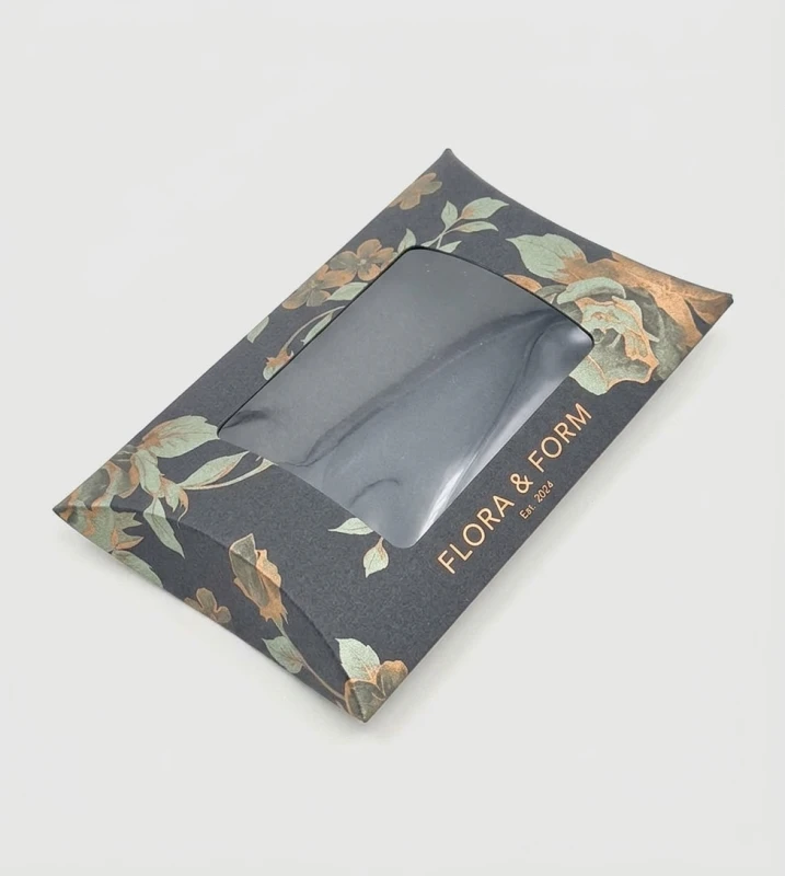 Custom Pillow Boxes with Window