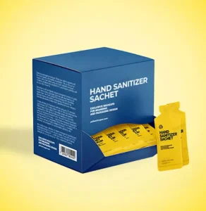Custom Sanitizer Packaging Boxes