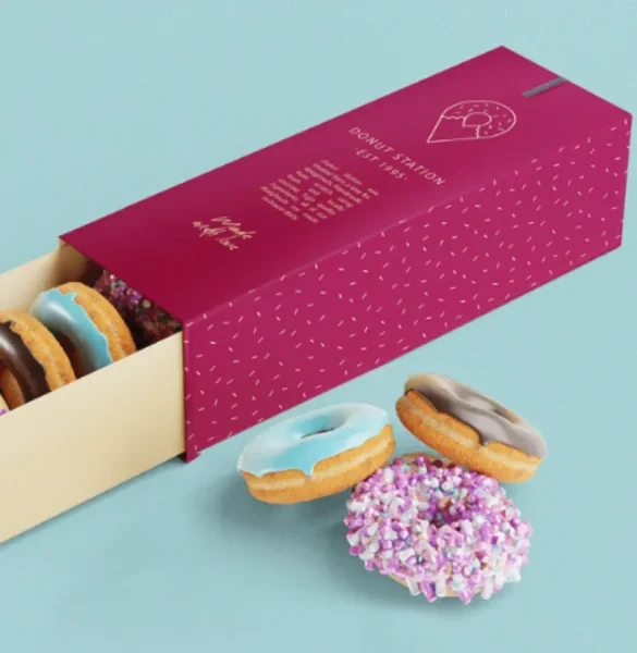 Custom Donut Packaging Boxes