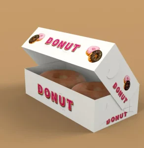 Custom Donut Packaging Boxes