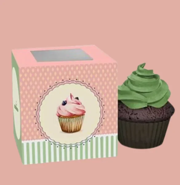 Custom Cupcake Packaging Boxes