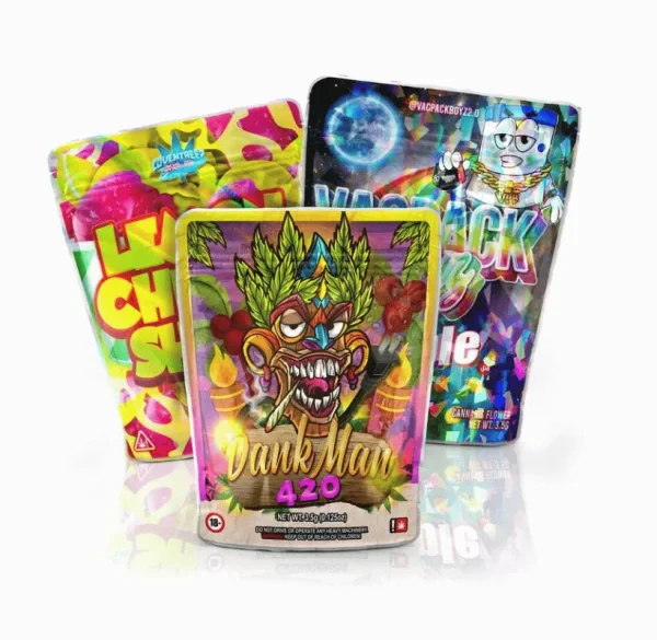 Custom Printed Gummy Bags