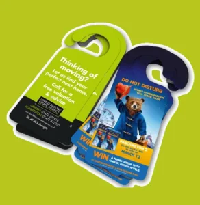 Custom Personalized Cheap Door Hangers Printing