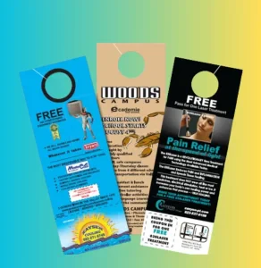 Custom Personalized Cheap Door Hangers Printing