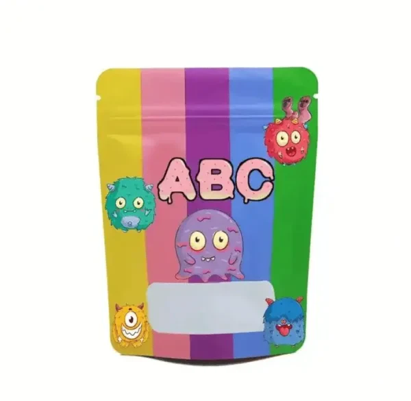 Custom Child Lock Mylar Bags